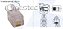 CONECTOR / PLUG RJ11  4 VIAS  6P4C - Imagem 1