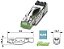 CONECTOR / PLUG RJ45 - CUC-IND-C1ZNI-S/R4IE8 - Imagem 1