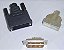 CONECTOR DVI M 29P SOLDA COM CAPA - Imagem 1