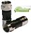 CONECTOR F COMPRESSAO RG6  VERDE - Imagem 1