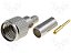 CONECTOR MINI-UHF  CRIMP PINO SOLTO 58R    KM-2M - Imagem 1