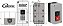 INTERRUPTOR DE TECLA MG TRIFASICO 30A  250V 5CV CS 102TP - Imagem 1