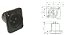 JACK CANON/XLR MACHO PLAST. PAINEL PRETO  LS-1030 - Imagem 1