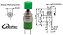 MICRO CHAVE PUSH BOTON MG 1A 120V E 05A 250V 18531 NA  VERDE - Imagem 1