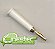 PINO BANANA 4MM BRANCO GOLD - Imagem 1