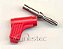 PINO BANANA DERIVACAO 4mm PB112D - VERMELHO - Imagem 1