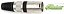 PLUG CANON / MACHO - ROSCA METAL COM ANEL PRETO - Imagem 1