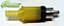 PLUG RCA MACHO AMARELO COM RABICHO - Imagem 1