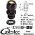 PRENSA CABO COM CONTRA PORCA EX PA6 M16x1,5 - PRETO - Imagem 1