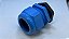 PRENSA CABO PA6 AZUL Rosca ext. M40 x 1,5" - Faixa de aperto 22 a 32mm - Rosca 16mm - Imagem 1