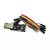 SHIELD CONVERSOR USB PARA RS232  SERIAL  TTL 6 PINOS CP2102 - Imagem 1