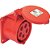 TOMADA EMBUTIR 32A, 5P, 6H, 400V, IP44 - PCE - Imagem 1