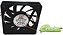 VENT. COOLER 12V 60 X 60 X 10mm - Imagem 1