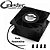 VENT. COOLER BIVOLT 90 A 264V - 80 x 80 x 38mm ROLAMENTO CORPO METAL - Imagem 1
