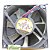 VENT.COOLER 12V 80 X 80MM X 25MM  3 FIOS COM ROLANMENTO / CONECTOR - Imagem 1