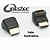 ADAPTADOR EMENDA HDMI MACHO x HDMI FEMEA EM "L" GOLD 90° - Imagem 1