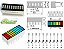 BARRA GRAFICA DE LED (LED BARGRAPH) - 10 SEGMENTOS - 4 CORES - Imagem 1