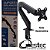 SUPORTE ARTICULADO RETRATIL DE MESA COM PISTAO A GAS- MONITOR DE 13 A 32 - AR603GSM - Imagem 1