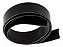 ESPAGUETE TERMORETRATIL PVC 5mm (3mm) ESPALMADO PRETO - Imagem 1
