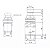 CHAVE FOOT SWITCH PB-24-202P ON-(ON) 6T SOLDA PLACA DPDT - Imagem 3