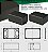 CAIXA PLASTICA PI-114 - 145 X 100 X 61MM - COM ABA - Imagem 1