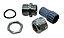 KIT 5PÇS PRENSA CABO METALICO C/ CONTRA PORCA PG 9 (6MM) - Imagem 3