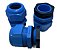 PRENSA CABO PA6 AZUL M40 x 1,5" - aperto 22 a 32mm KIT 3PÇS - Imagem 1