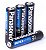PILHA AAA (PALITO) PANASONIC COMUM CARTELA C/ 4 PCS - Imagem 1