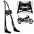 Sissy Bar Fixo Alto para SOFTAIL (Low Rider) Harley-Davidson - Imagem 4
