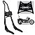 Sissy Bar Fixo Alto para DRAG STAR Yamaha - Imagem 2