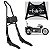 Sissy Bar Fixo Alto para DRAG STAR Yamaha - Imagem 1