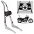 Sissy Bar Fixo Alto para SHADOW (600) Honda - Imagem 3
