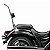 Sissy Bar Fixo Alto para MIDNIGHT STAR Yamaha - Imagem 9