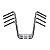 Guidão APE HANGER Seca Sovaco (1" Angulado) para Harley-Davidson - Imagem 2