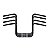 Guidão APE HANGER Seca Sovaco (1" Paralelo) para Harley-Davidson - Imagem 2
