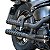Ponteira Escapamento Perfurada Machine Gun para DYNA (Low Rider, Street Bob, Super Glide) Harley-Davidson - Imagem 1