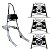Sissy Bar Destacável Alto para METEOR 350 Royal Enfield - Imagem 3
