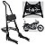 Sissy Bar Destacável Alto para SUPER METEOR 650 Royal Enfield - Imagem 2