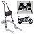 Sissy Bar Destacável Alto para SUPER METEOR 650 Royal Enfield - Imagem 4