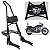 Sissy Bar Destacável Alto para SUPER METEOR 650 Royal Enfield - Imagem 1