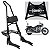 Sissy Bar Destacável Alto para SUPER METEOR 650 Royal Enfield - Imagem 3