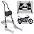 Sissy Bar Destacável Alto para SUPER METEOR 650 Royal Enfield - Imagem 6