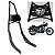Sissy Bar Fixo Alto para SUPER METEOR 650 Royal Enfield - Imagem 1