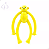 Macaquinho Brinquedo Porte Pequeno - Big Bull Pet - Imagem 1