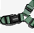 Peitoral Zeedog para Cachorros Antipuxão Army Green - Imagem 3