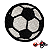 Patch Bola de Futebol - Imagem 1
