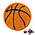 Patch Bola de Basquete - Imagem 1
