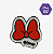 Patch Laço Minnie Dog Friends Forever - Imagem 1