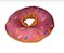 Colar Elizabetano Donuts Rosa Acapulco Pet ** Nova Estampa** - Imagem 1