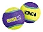 Brinquedo Kong Crunch Air Ball Dog Ball — cor amarelo e violeta - Imagem 1
